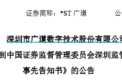 周易八卦顶格重罚！*ST广道实控人被终身市场禁入